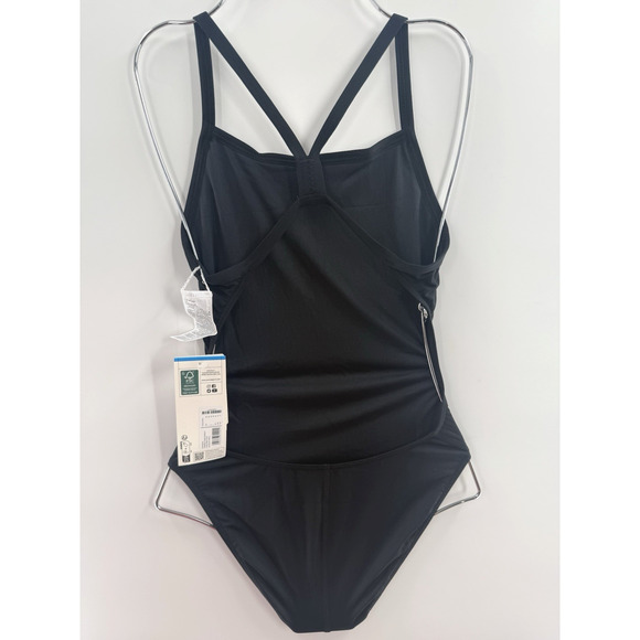 ARENA Women's Sports Team Swimsuit Solid Challenge Back, Black/White USA-32 READ - Picture 7 of 16